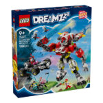 لگو سری دریمز مدل Mech Tiger Cooper and Hot Rod Zero کد 71497