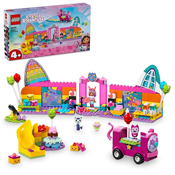 لگو سری Gabby's Dollhouse مدل Party Room کد 10797