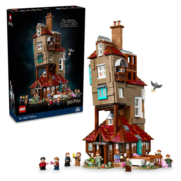 لگو سری هری پاتر مدل The Burrow – Collectors' Edition کد 76437