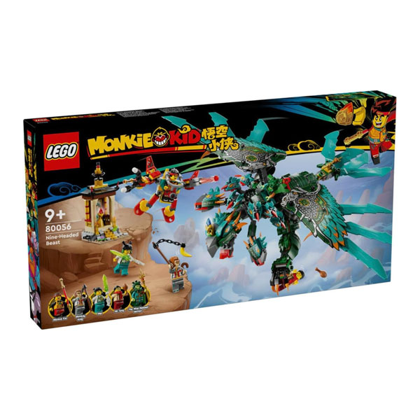 لگو سری مانکی کیدز مدل Nine-Headed Beast کد 80056