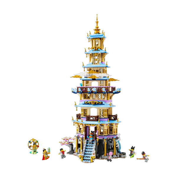 لگو سری مانکی کیدز مدل Celestial Pagoda کد 80058
