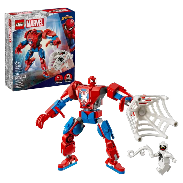 لگو سری مارول مدل Spider-Man Mech vs. Anti-Venom کد 76308