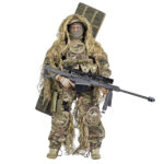 اکشن فیگور تک‌ تیر انداز مدل Jungle Sniper مقیاس 1/6 با تجهیزات نظامی کامل