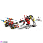 لگو سری دریمز مدل Mech Tiger Cooper and Hot Rod Zero کد 71497