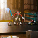 لگو سری دریمز مدل Mech Tiger Cooper and Hot Rod Zero کد 71497