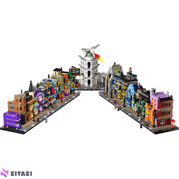 لگو سری هری پاتر مدل Diagon Alley کد 76444