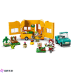لگو سری انیمال کراسینگ مدل Caravan and round gardening کد 77054