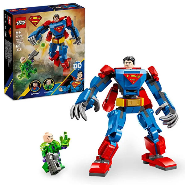 لگو سری DC مدل Superman Mech vs. Lex Luthor کد 76302