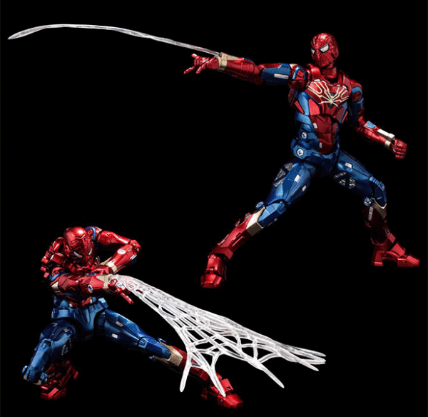 فیگور اکشن آیرون اسپایدر Sentinel سری Fighting Armor مدل Iron Spider