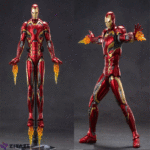 فیگور اکشن آیرون من ZD Toys مدل Mark 45 مقیاس 1/10