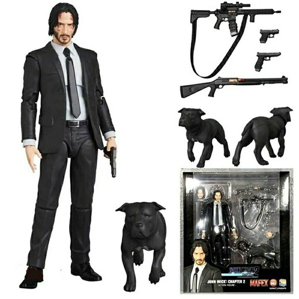 اکشن فیگور جان ویک Mafex مدل Chapter 2