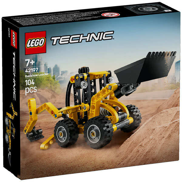 لگو تکنیک مدل Backhoe Loader کد 42197