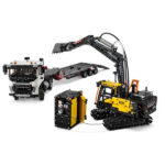 لگو تکنیک مدل Volvo FMX Truck &amp EC230 Electric Excavator کد 42175