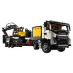 لگو تکنیک مدل Volvo FMX Truck &amp EC230 Electric Excavator کد 42175