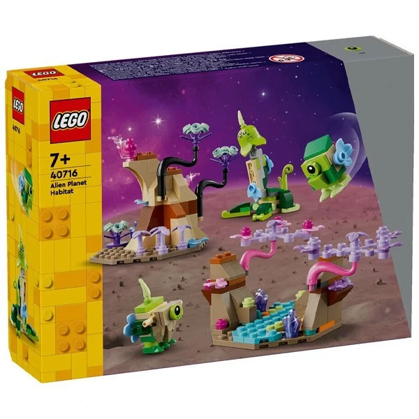 لگو سری آیکون مدل Alien Planet Habitat کد 40716