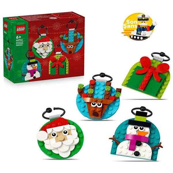 لگو سری آیکون مدل Christmas Ornament Selection کد 40744