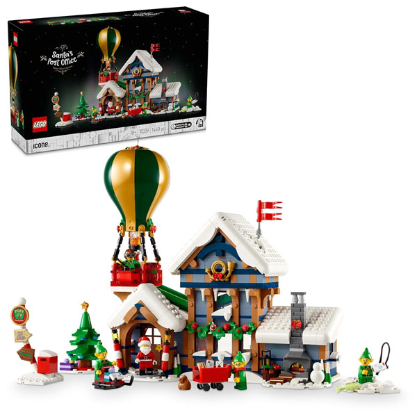 لگو سری آیکون مدل Santa's Post Office کد 10339