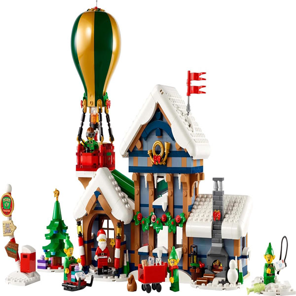 لگو سری آیکون مدل Santa's Post Office کد 10339