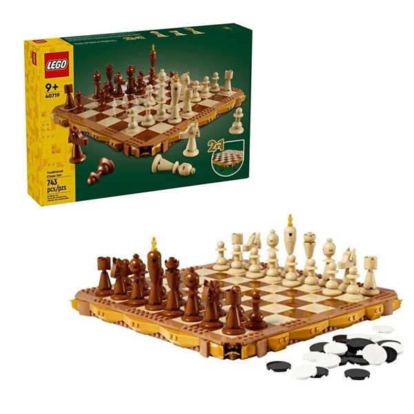 لگو سری آیکون مدل Traditional Chess Set کد 40719