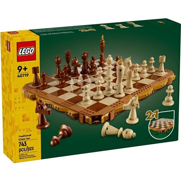 لگو سری آیکون مدل Traditional Chess Set کد 40719