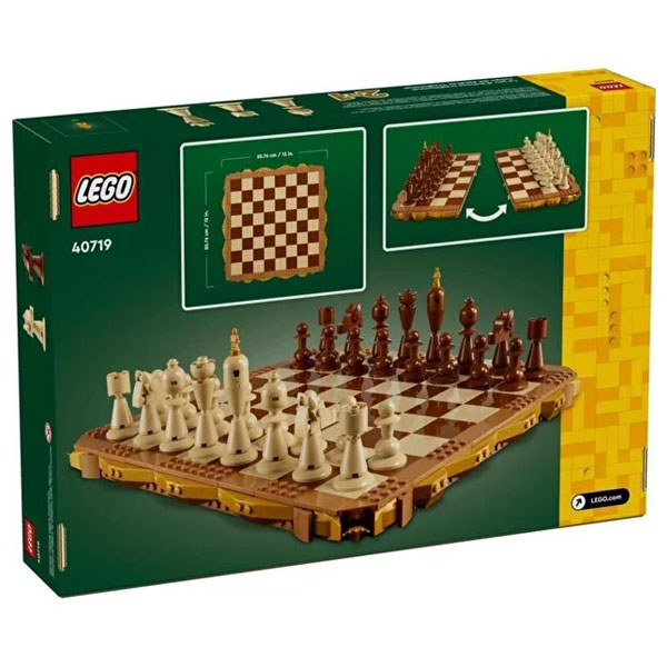لگو سری آیکون مدل Traditional Chess Set کد 40719