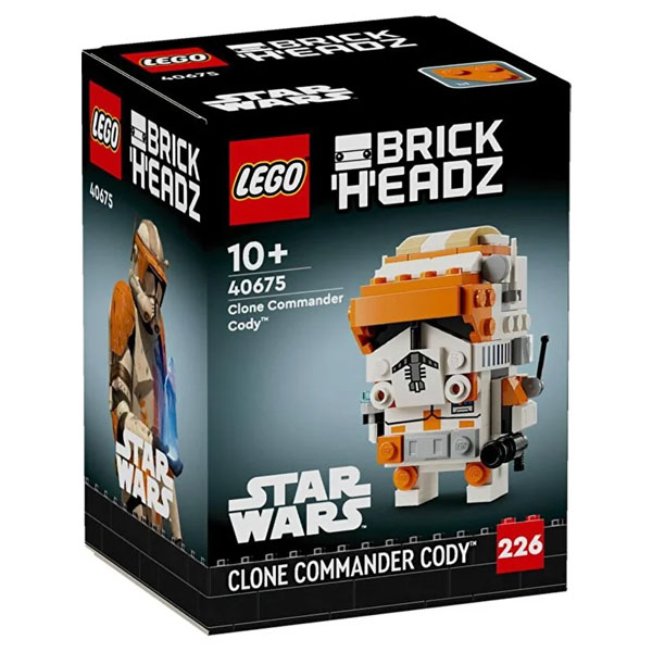 لگو سری استاروارز مدل Clone Commander Cody کد 40675