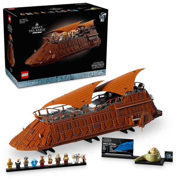 لگو سری استاروارز مدل Jabba's Sail Barge کد 75397