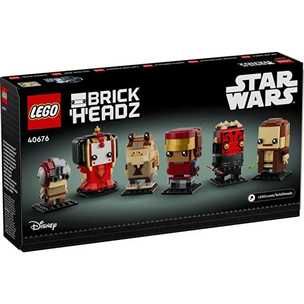 لگو سری استاروارز مدل The Phantom Menace کد 40676