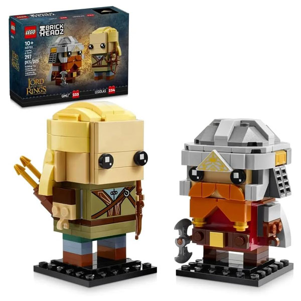لگو سری بریک هدز مدل Legolas and Gimli کد 40751