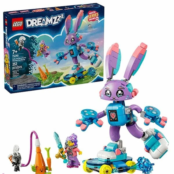 لگو سری دریمزز مدل Izzy and Banchoro the Rabbit Gamer کد 71490
