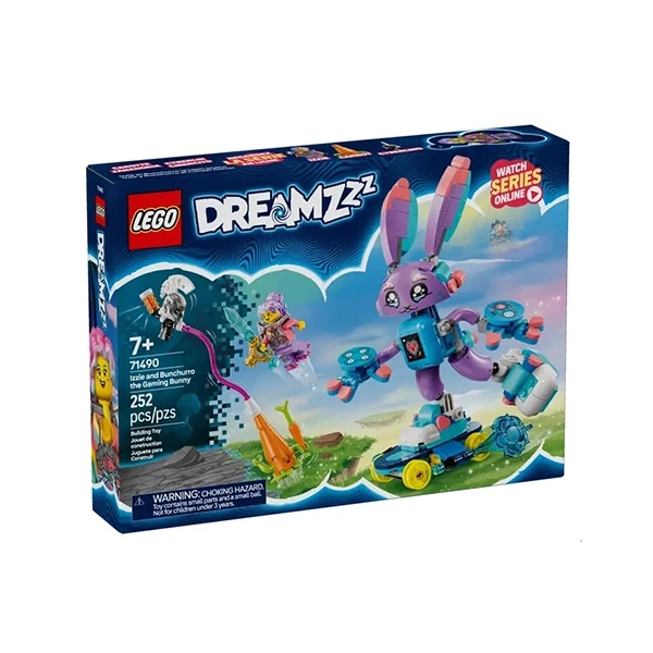 لگو سری دریمزز مدل Izzy and Banchoro the Rabbit Gamer کد 71490
