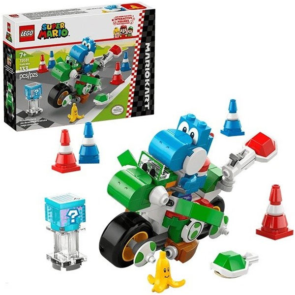 لگو سری سوپر ماریو مدل Mario Kart – Yoshi Bike کد 72031-101 لگو سری سوپر ماریو مدل Mario Kart – Yoshi Bike کد 72031