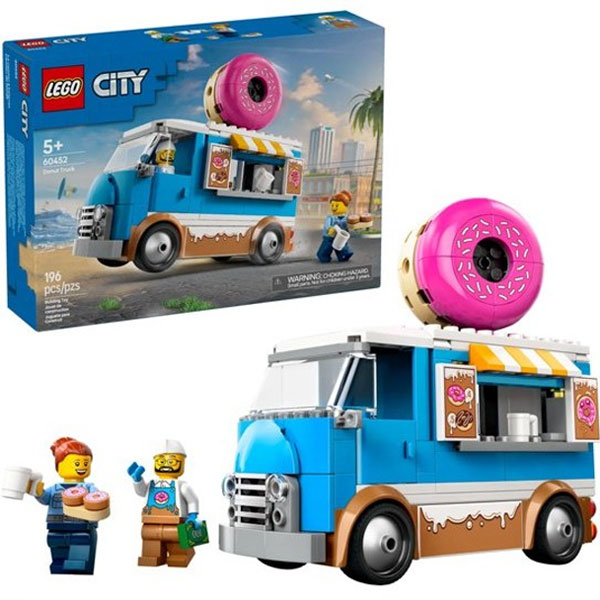 لگو سری سیتی مدل Donut Truck کد 60452