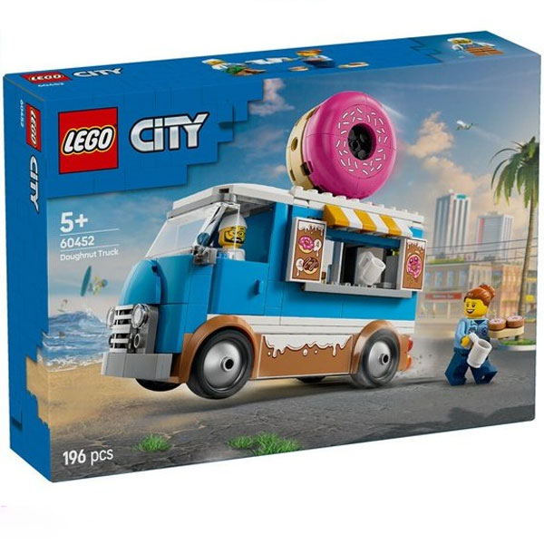 لگو سری سیتی مدل Donut Truck کد 60452