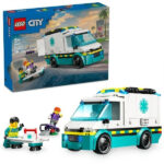 لگو سری سیتی مدل Emergency Ambulance کد 60451