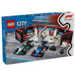 لگو سری سیتی مدل Garage with Mercedes-AMG and Alpine Cars کد 60444