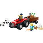 لگو سری سیتی مدل Tractor with Trailer کد 60461