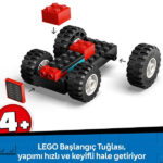 لگو سری سیتی مدل Tractor with Trailer کد 60461