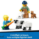 لگو سری سیتی مدل Tractor with Trailer کد 60461
