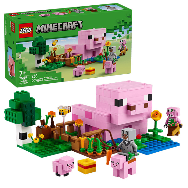 لگو سری ماینکرافت مدل Baby Pig House کد 21268