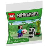 لگو سری ماینکرافت مدل Steve and Baby Panda کد 30672