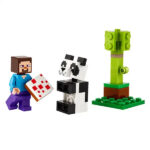لگو سری ماینکرافت مدل Steve and Baby Panda کد 30672