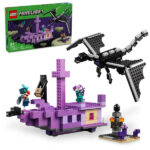 لگو سری ماینکرافت مدل The Ender Dragon and End Ship کد 21264