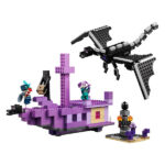 لگو سری ماینکرافت مدل The Ender Dragon and End Ship کد 21264