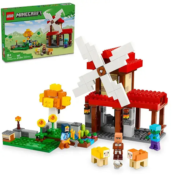 لگو سری ماینکرافت مدل The Windmill Farm کد 21262