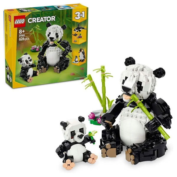لگو سری کریتور مدل Wild Animals: Panda Family کد 31165