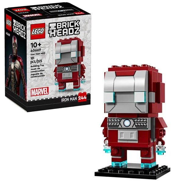 لگو مارول سری بریک هدز مدل Marvel Iron Man MK5 کد 40669
