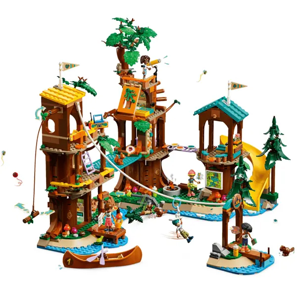 لگو سری فرندز مدل Adventure Camp Tree House کد 42631