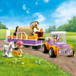لگو سری فرندز مدل Horse and Pony Trailer کد 42634