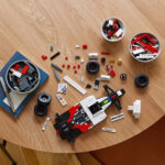 لگو سری آیکن مدل McLaren MP4/4 & Ayrton Senna کد 10330